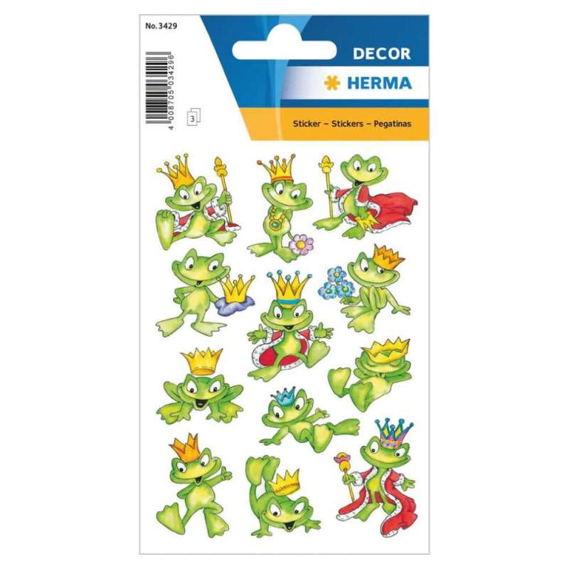 HERMA Sticker, Themenwelten Tiere, HERMA Motive Froschkšnig HERMA Sticker, Themenwelten Tiere, HERMA Motive Froschkšnig von Herma