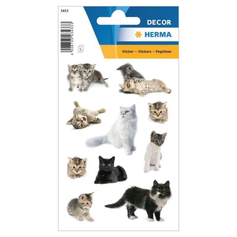 HERMA Sticker, Themenwelten Tiere, HERMA Motive Katzenfotos HERMA Sticker, Themenwelten Tiere, HERMA Motive Katzenfotos von Herma