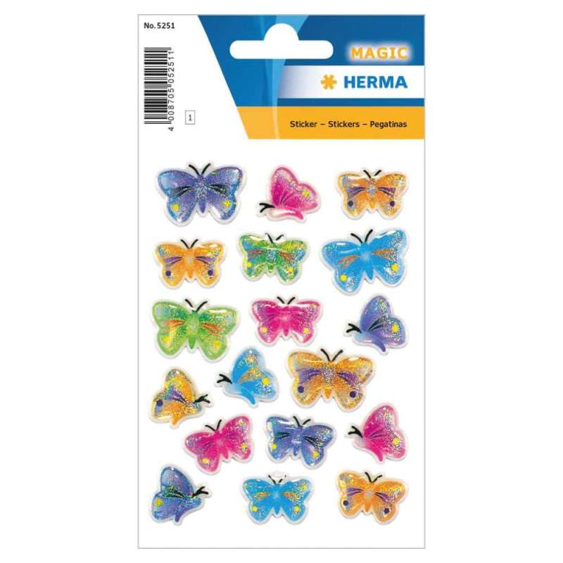 HERMA Sticker, Themenwelten Tiere, HERMA Motive Schmetterlinge Stone HERMA Sticker, Themenwelten Tiere, HERMA Motive Schmetterlinge Stone von Herma