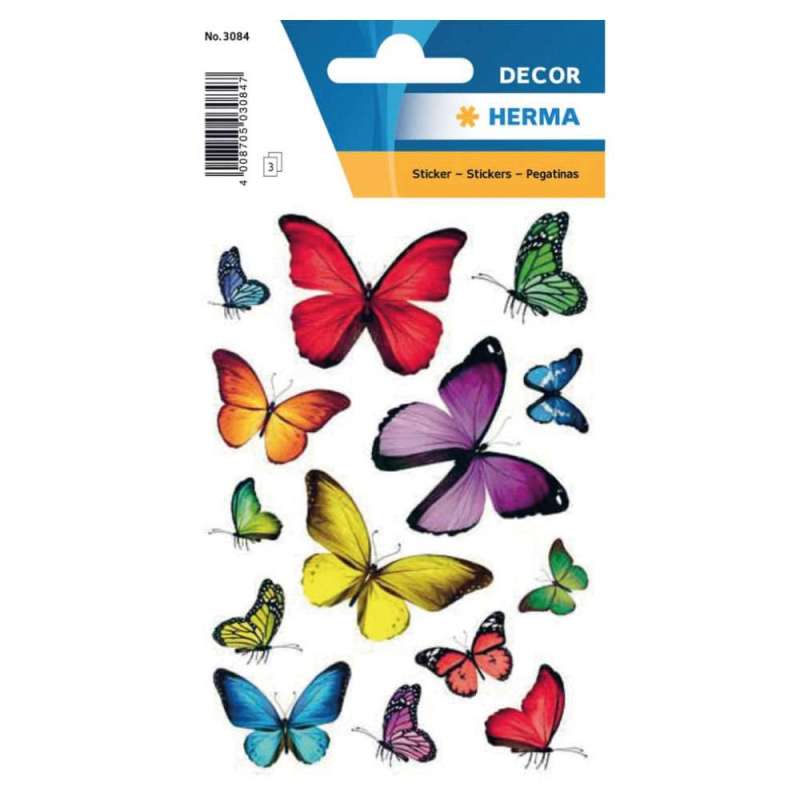 HERMA Sticker, Themenwelten Tiere, HERMA Motive Schmetterlingsvielfalt HERMA Sticker, Themenwelten Tiere, HERMA Motive Schmetterlingsvielfalt von Herma