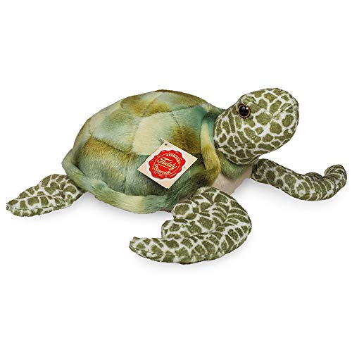 Teddy Hermann 90113 Wasser-Schildkröte 22 cm, Kuscheltier, Plüschtier von Hermann Teddy