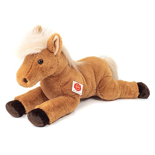 Teddy Hermann 90275 Pferd liegend 48 cm, Kuscheltier, Plüschtier von Hermann Teddy