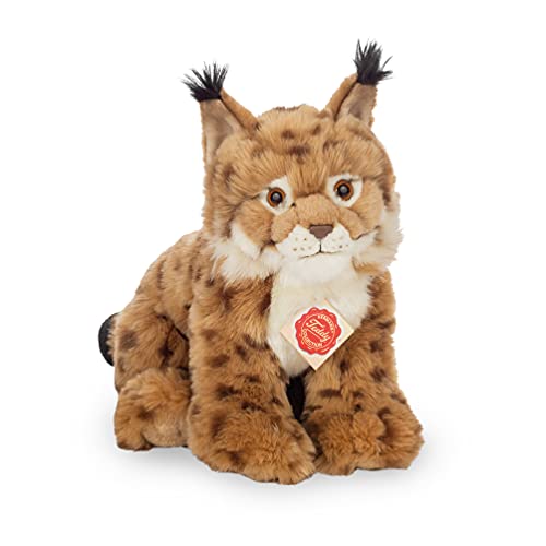 Teddy Hermann 90470 Luchs 26 cm, Kuscheltier, Plüschtier mit recycelter Füllung von Hermann Teddy