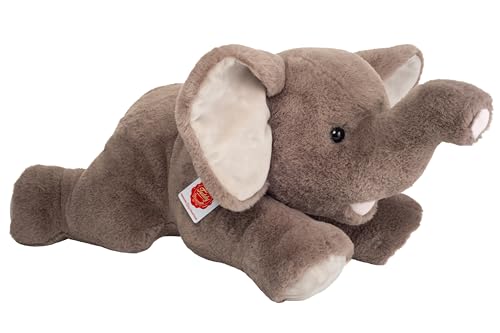 Teddy Hermann 90744 Elefant liegend 55 cm, Kuscheltier, Plüschtier von Hermann Teddy