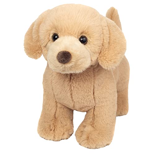 Teddy Hermann 91978 Golden Retriever Hund stehend 30 cm, Green Friends Kuscheltier, nachhaltiges Plüschtier aus recycelten Materialien von Hermann Teddy