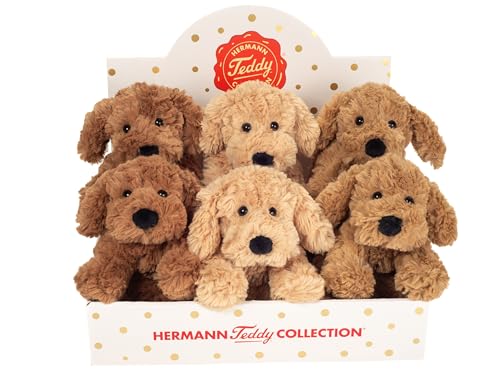 Teddy Hermann 91985 Schlenkerhund 20 cm, Kuscheltier, Plüschtier (zufällige Farbwahl) von Hermann Teddy