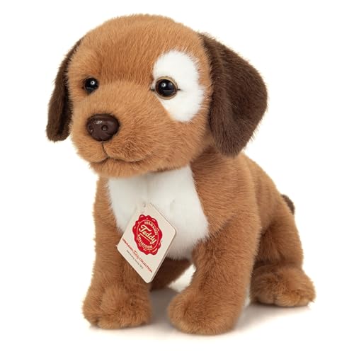 Teddy Hermann 91996 Hundewelpe Milow 25 cm, Kuscheltier, Plüschtier von Hermann Teddy