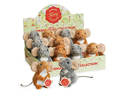 Teddy Hermann 92603 Maus 2-farb. sort. 11 cm im Display, Kuscheltier, Plüschtier Teddy Hermann 92603 Maus 2-farb. sort. 11 cm im Display, Kuscheltier, Plüschtier von Hermann Teddy