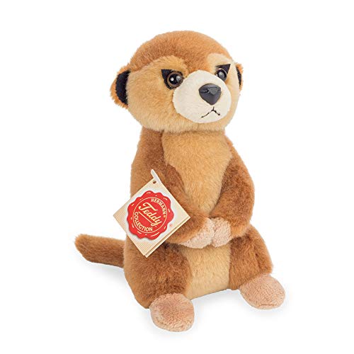 Teddy Hermann 92651 Erdmännchen 16 cm, Kuscheltier, Plüschtier von Hermann Teddy