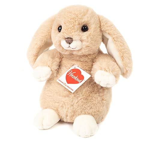 Teddy Hermann 93938 Hase Milla beige 17 cm, Kuscheltier, Plüschtier von Hermann Teddy