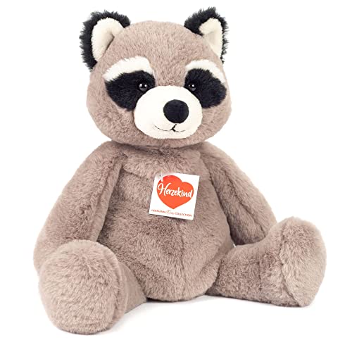 Teddy Hermann 93940 Waschbär Waldo 32 cm, Kuscheltier, Plüschtier von Hermann Teddy