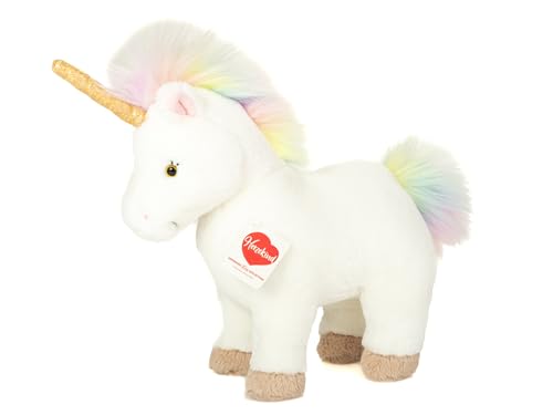 Teddy Hermann 93974 Einhorn Zoey 27 cm, Kuscheltier, Plüschtier von Hermann Teddy