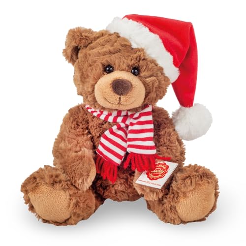 Teddy Hermann 94619 Weihnachtsteddy 30 cm, Kuscheltier, Plüschtier von Hermann Teddy