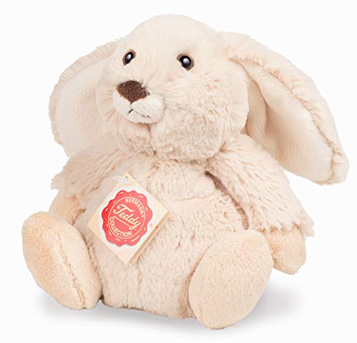 Teddy Hermann Herzekind 93855 Hase Häschen Polli beige 15 cm, Kuscheltier, Plüschtier von Hermann Teddy