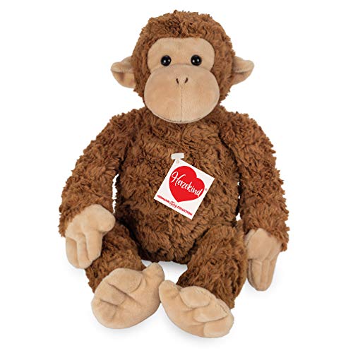 Teddy Hermann Herzekind 93902 Affe Äffchen Yoyo 39cm, Kuscheltier, Plüschtier von Hermann Teddy