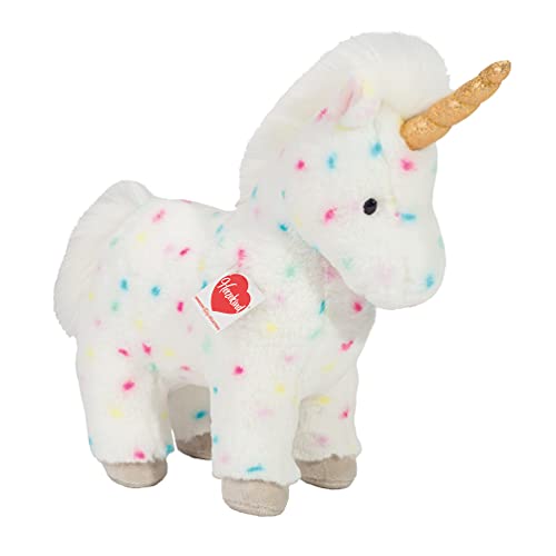 Teddy Hermann Herzekind 93926 Einhorn Stardust 30 cm, Kuscheltier, Plüschtier von Hermann Teddy