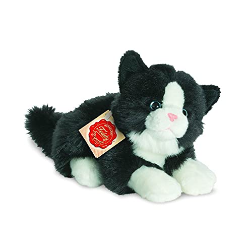 Teddy Hermann 90689 Katze 20 cm, Kuscheltier, Plüschtier mit recycelter Füllung von Hermann Teddy