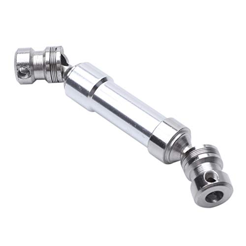 Hermosiey 1 StüCke Metall Hinten Mittelantriebswelle CVD Getriebewelle für 1:12 12428 12423 RC Auto Kurzen Kurs WüSte Off-Road Silber Hermosiey 1 StüCke Metall Hinten Mittelantriebswelle CVD Getriebewelle für 1:12 12428 12423 RC Auto Kurzen Kurs WüSte Off-Road Silber von Hermosiey