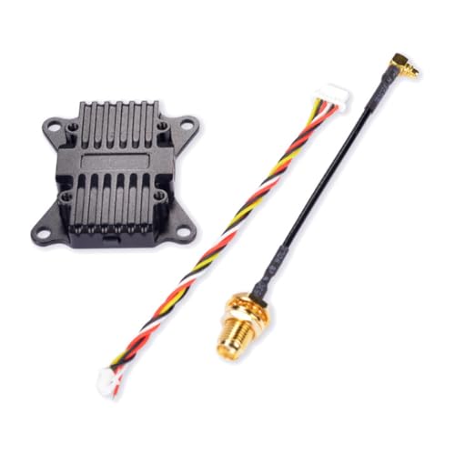 Hermosiey 5,8 G 2,5 W FPV VTX FPV-Drohne Video-Audio-Sender 48 Kanäle für FPV-Langstreckendrohne RC-Flugzeug von Hermosiey