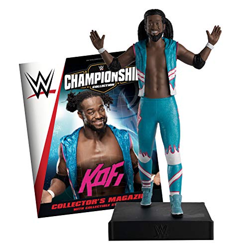 WWE Championship Collection | Kofi Kingston mit Magazin-Ausgabe 17 von Eaglemoss Hero Collector von Hero Collector