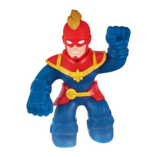 BANDAI - Heroes of GOO JIT Zu - Marvel-Actionfigur - Cap Marvel Mehrfarbig CO41487 von Heroes of Goo Jit Zu