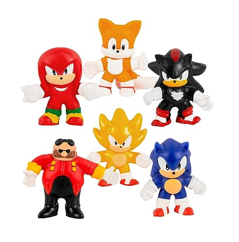 Heroes of Goo Jit Zu Character Options Mini Sonic, 6er-Pack von Heroes of Goo Jit Zu