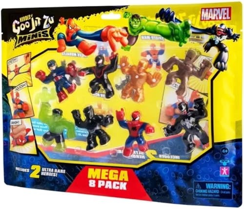 GOO JIT ZU MARVEL Minis S4 8 PACK von Heroes of Goo Jit Zu