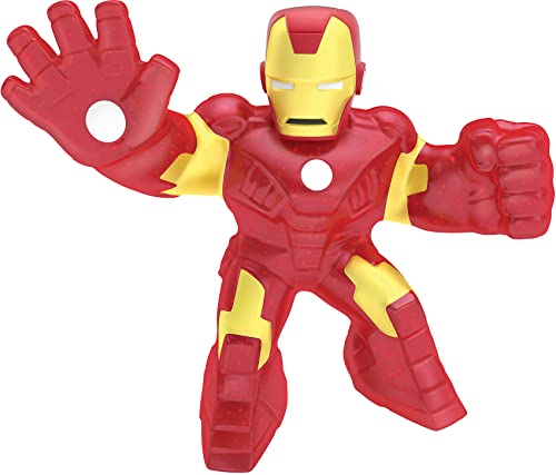 Heroes of Goo Jit Zu, super stretchy Action-Figur mit einzigartigen Füllungen, lizenzierte Marvel-Edition: Iron Man von Heroes of Goo Jit Zu