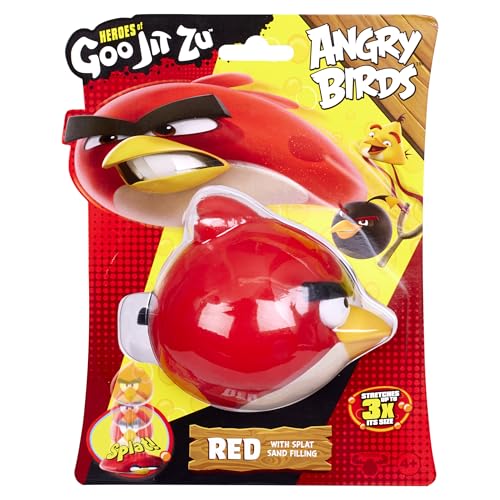 Heroes of Goo Jit Zu Angry Birds Red! - Splat Ball Spielzeug mit Scrunchy Sand Füllung! - Immer wieder zu Größe und Form zurückkehren! Heroes of Goo Jit Zu Angry Birds Red! - Splat Ball Spielzeug mit Scrunchy Sand Füllung! - Immer wieder zu Größe und Form zurückkehren! von Heroes of Goo Jit Zu