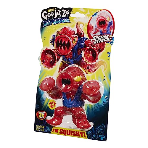 Heroes of Goo Jit Zu Bandai CO42566 Deep GOO Sea Squidor Actionfigur, Mehrfarbig von Heroes of Goo Jit Zu