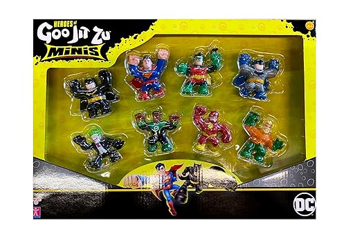 Heroes of Goo Jit Zu DC Comics Minis 8 Figuren-Set von Heroes of Goo Jit Zu