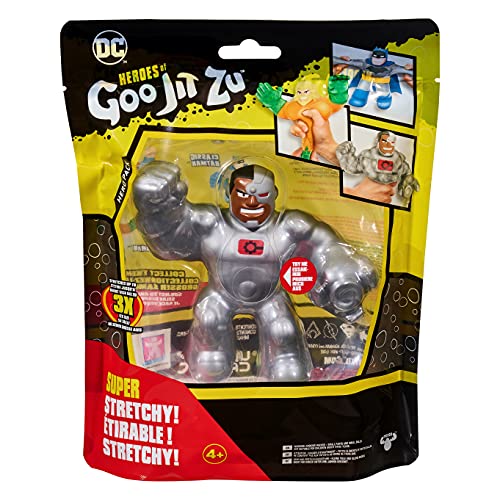 Heroes of Goo Jit Zu DC Cyborg Helden-Set – Weiche, klebrige und elastische Helden von Heroes of Goo Jit Zu