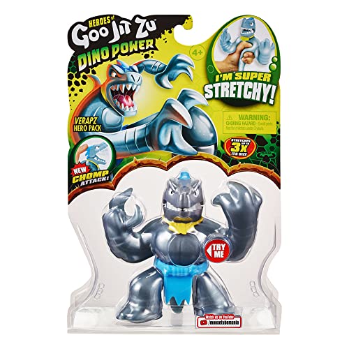 Heroes of Goo Jit Zu – Dino Power – superdehnbare, verformbare und elastische Actionfiguren 41092 von Heroes of Goo Jit Zu