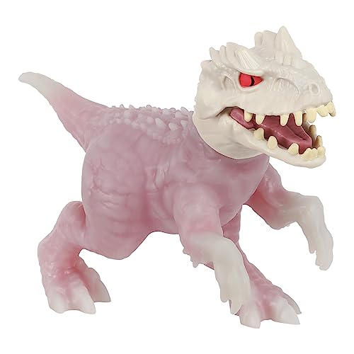 Heroes of Goo Jit Zu Jurassic World Hero Pack, Indominus Rex, mehr als 10,2 cm lang – dehnbare, quetschbare Dinosaurier-Figur mit Chomp-Angriffs-Action und einzigartiger Goo Füllung von Heroes of Goo Jit Zu