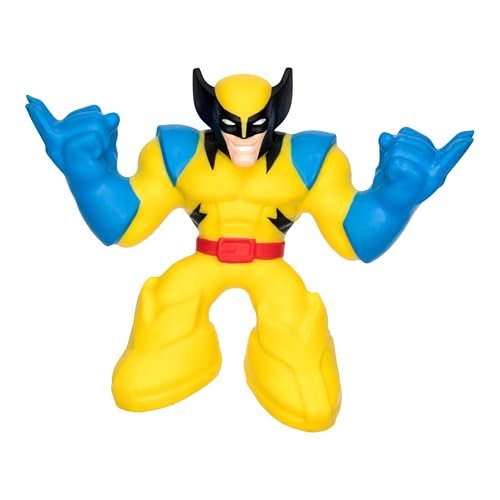 Heroes of Goo Jit Zu Marvel Studios X-Men '97 Wolverine dehnbare Actionfigur, mit metallisch-rheoskopischer X-Gen-Füllung, dehnbar Wolverine bis zu 3 mal seiner Größe von Heroes of Goo Jit Zu