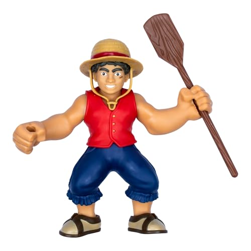 Heroes of Goo Jit Zu Netflix One Piece Luffy; 18 cm Actionfigur mit Ultra-Schleimfüllung; Premium-Sammelfigur Zubehörteilen & Sammelpackung von Heroes of Goo Jit Zu