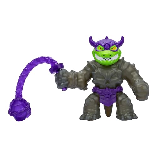 Heroes of Goo Jit Zu Stretch Strikers Deluxe Hero Pack Rock Jaw, Dehnbare Actionfigur mit über 20 tollen Kampfgeräuschen von Heroes of Goo Jit Zu