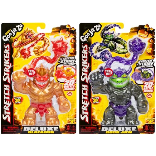 Helden von GOO JIT Zu Stretch Strikers Deluxe Aktion-Figuren - für Kinder 4+ Helden von GOO JIT Zu Stretch Strikers Deluxe Aktion-Figuren - für Kinder 4+ von Heroes of Goo Jit Zu