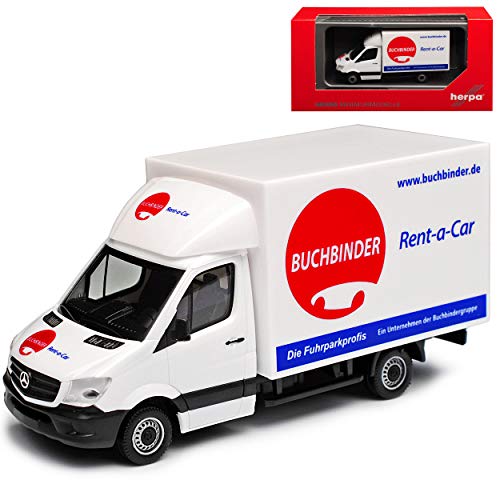 Mercedes-B Sprinter II Transporter Buchbinder Weiss Kofferaufbau NCV 3 W906 Modell 2006-2018 Version Ab Facelift 2013 H0 1/87 Herpa Modell Auto Mercedes-B Sprinter II Transporter Buchbinder Weiss Kofferaufbau NCV 3 W906 Modell 2006-2018 Version Ab Facelift 2013 H0 1/87 Herpa Modell Auto von Herpa Mercedes-Benz