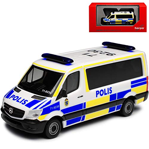 Mercedes-B Sprinter II Transporter Polis Polizei Schweden Weiss NCV 3 W906 Modell 2006-2018 Version Ab Facelift 2013 H0 1/87 Herpa Modell Auto mit individiuel.. Mercedes-B Sprinter II Transporter Polis Polizei Schweden Weiss NCV 3 W906 Modell 2006-2018 Version Ab Facelift 2013 H0 1/87 Herpa Modell Auto mit individiuel.. von Herpa Mercedes-Benz