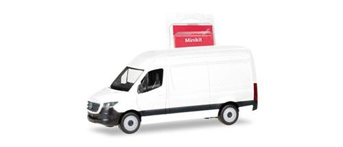 Herpa 013475 Mercedes-Benz Miki MB Sprint`18 KastenHD, weiß, farbig von herpa