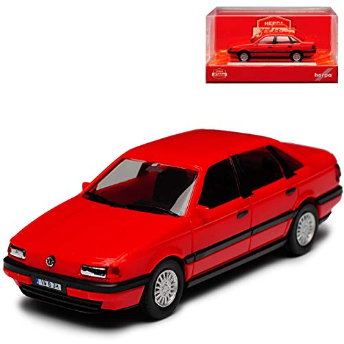 Volkwagen Passat B3 Limousine Rot 1988-1993 H0 1/87 Herpa Modell Auto Volkwagen Passat B3 Limousine Rot 1988-1993 H0 1/87 Herpa Modell Auto von Herpa VW