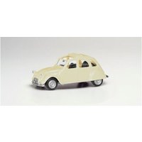 HERPA 020824-007 1:87 Citroen 2 CV Rolldach offen, elfenbein von Herpa