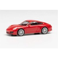 HERPA 028639-002 1:87 Porsche 911 Carrera 4S, indischrot von Herpa