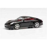 HERPA 028646-002 1:87 Porsche 911 Carrera 4, schwarz von Herpa