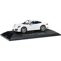 HERPA 071017 1:43 Porsche 911 Carrera Coupé 991 II, carraraweiß metallic von Herpa