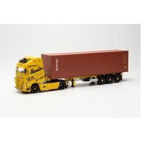 HERPA 071673 WSI Models 1:50 Volvo FH Gl. XL 20 Container-Sattelzug „acargo MoinCoffie / Triton“ von Herpa