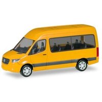 HERPA 093804-002 1:87 Mercedes-Benz Sprinter `18 Bus HD, verkehrsgelb von Herpa