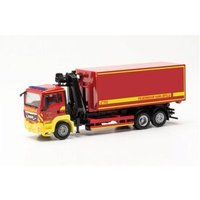 HERPA 096775 1:87 MAN TGS M Wechsellader-LKW mit Kran „Feuerwehr Karlsfeld“ von Herpa