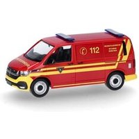 HERPA 097932 1:87 VW T6.1 Halbbus "Feuerwehr MTU/MAN München" von Herpa